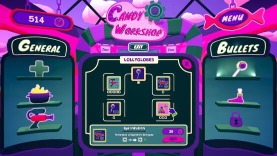 Screenshot Candy Brain