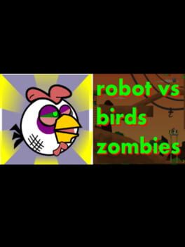 Cover Robot vs Birds Zombies