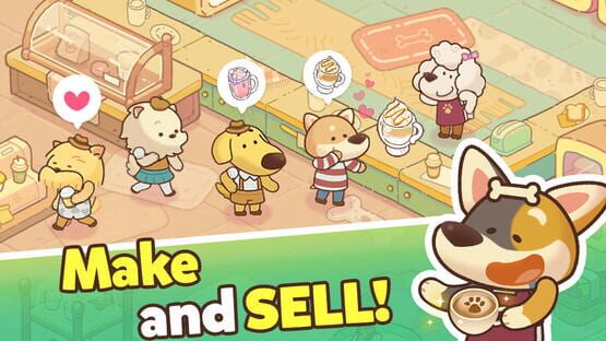 Screenshot Dog Cafe Tycoon