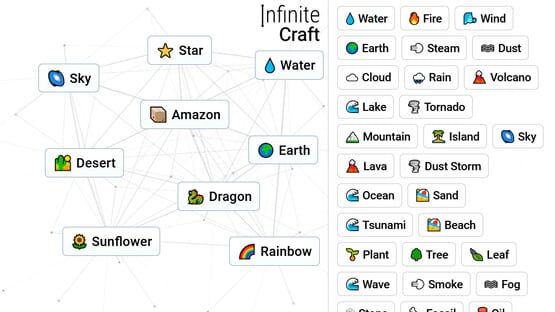 Screenshot Infinite Craft