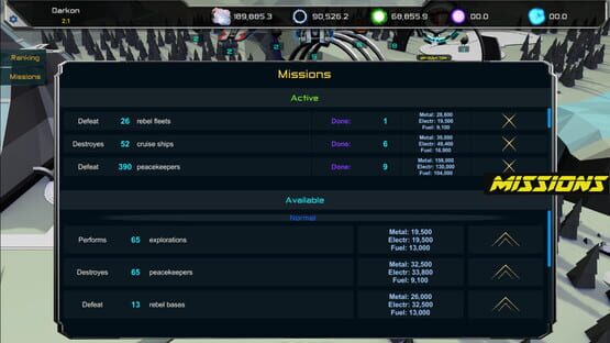 Screenshot Dark Space Conqueror
