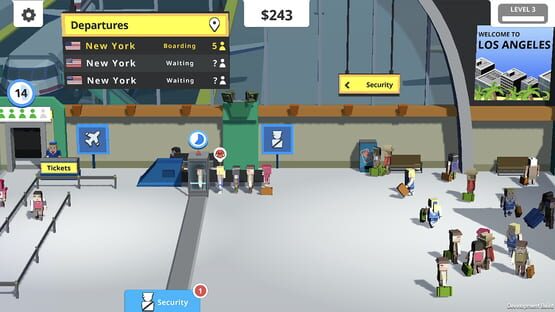 Screenshot Idle Tap Airport