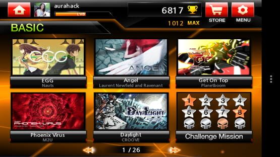 Screenshot DJMax Ray