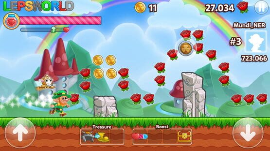 Screenshot Lep's World Run