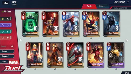 Screenshot Marvel Duel