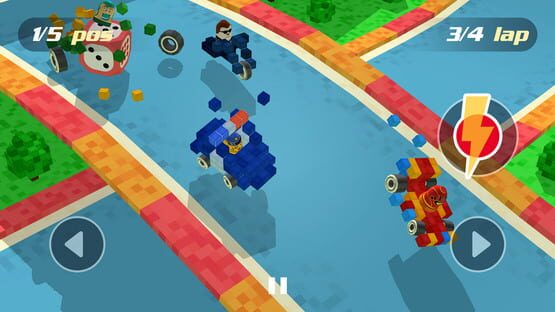 Screenshot Blocky Racing