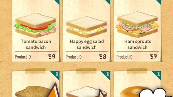 Screenshot Happy Sandwich Cafe