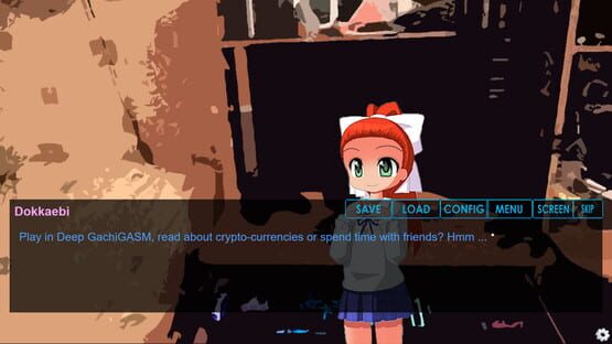 Screenshot Crypto Girl: The Visual Novel