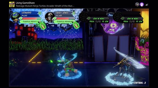 Screenshot Teenage Mutant Ninja Turtles Arcade: Wrath of The Mutants - Ninja Edition