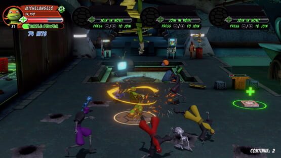 Screenshot Teenage Mutant Ninja Turtles Arcade: Wrath of The Mutants - Ninja Edition