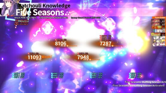Screenshot Labyrinth of Touhou Tri: The Dreaming Girls & The Mysterious Orbs