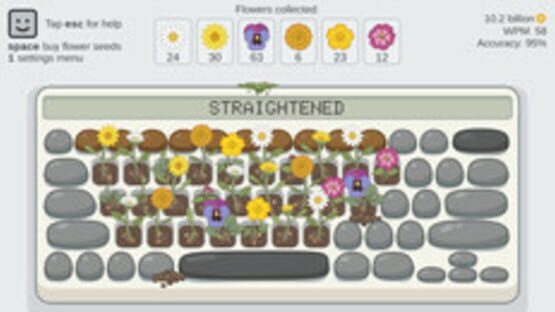 Screenshot Qwerty Garden