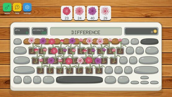 Screenshot Qwerty Garden