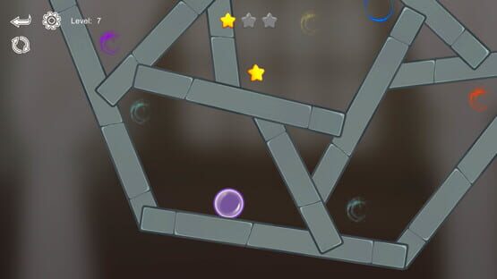 Screenshot Rolling in the Maze