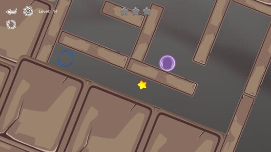Screenshot Rolling in the Maze