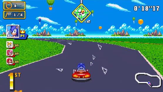 Screenshot Sonic Drift 16-Bit