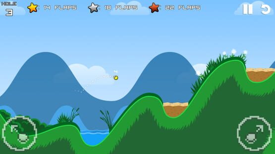 Screenshot Flappy Golf