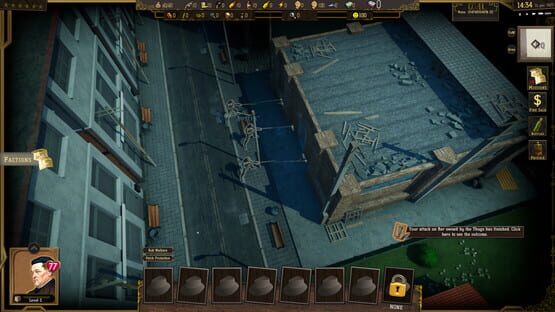 Screenshot Dough: A Crime Strategy RPG