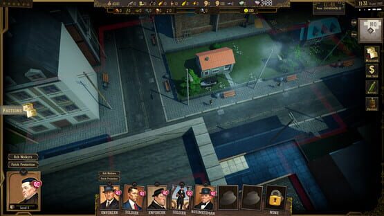 Screenshot Dough: A Crime Strategy RPG