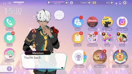 Screenshot Obey Me!: One Master to Rule Them All