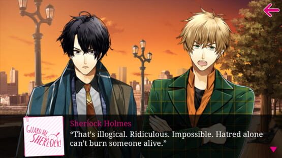 Screenshot Shall we date?: Guard Me, Sherlock!