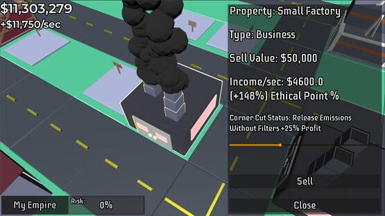Screenshot Ethics Empire