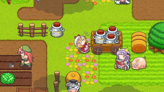Screenshot Fura-fura Bouken Flan-chan: Kaizoku Zaihou Tanken-tai