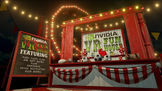 Screenshot NVIDIA VR Funhouse