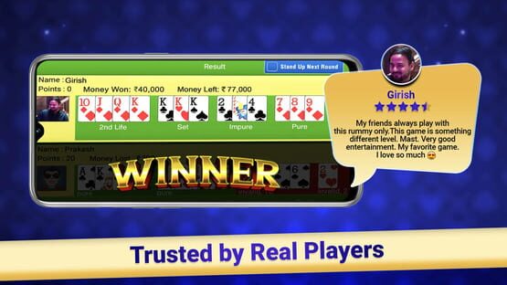 Screenshot Indian Rummy