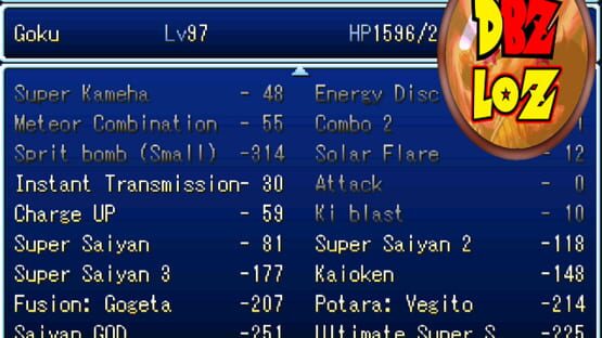 Screenshot Dragon Ball Z: Legend of Z RPG