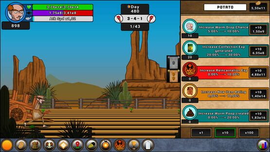 Screenshot Farmer Against Potatoes Idle