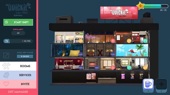 Screenshot Quickie: A Love Hotel Story