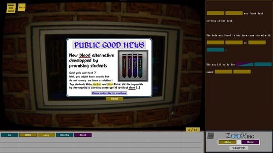 Screenshot Window of Perspectives