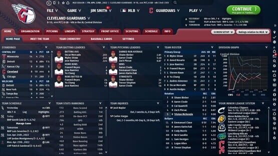 Screenshot Out of the Park Baseball 23