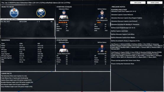 Screenshot Franchise Hockey Manager 7