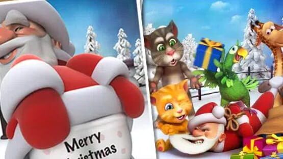 Screenshot Talking Santa