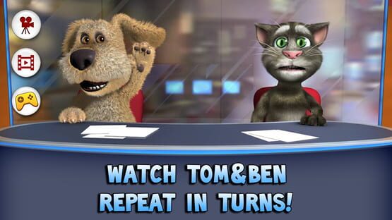 Screenshot Talking Tom & Ben News