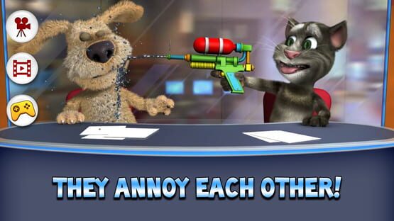Screenshot Talking Tom & Ben News