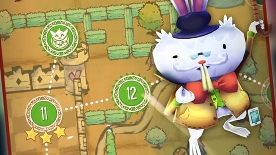 Screenshot Alice in Wonderland: Puzzle Golf Adventures