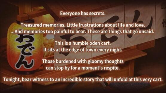 Screenshot Oden Cart: A Heartwarming Tale