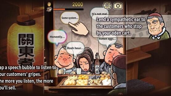 Screenshot Oden Cart: A Heartwarming Tale