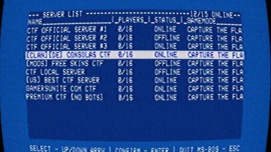Screenshot No Players Online Classic