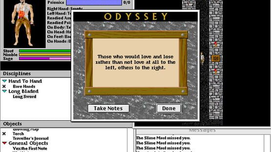 Screenshot Odyssey: The Legend of Nemesis