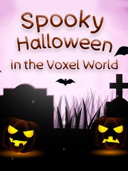 Cover Spooky Halloween in the Voxel World