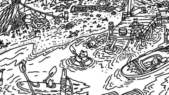Screenshot Hidden Cats In White Sand Village
