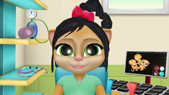 Screenshot Pregnant Talking Cat Emma