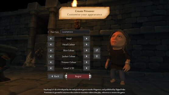 Screenshot TinyKeep
