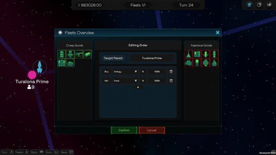 Screenshot Orbit Economica