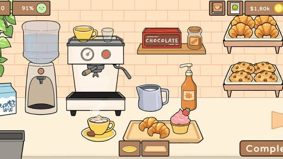 Screenshot Michi Café