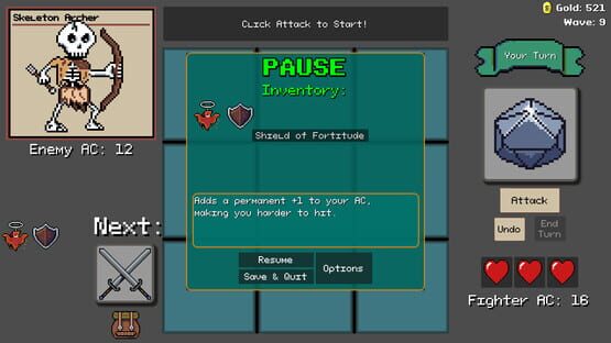 Screenshot Tic Tac Rogue